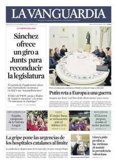 PUTIN RETA A EUROPA A UNA GUERRA