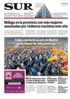 FEIJÓO CONVIERTE SU ACTO EN MADRID EN UN CLAMOR DE «ELECCIONES YA»