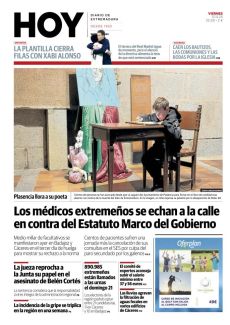 PLASENCIA LLORA A SU POETA