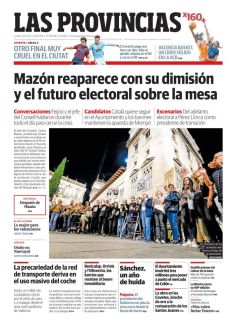 MAZÓN REAPARECE CON SU DIMISIÓN Y EL FUTURO ELECTORAL SOBRE LA MESA