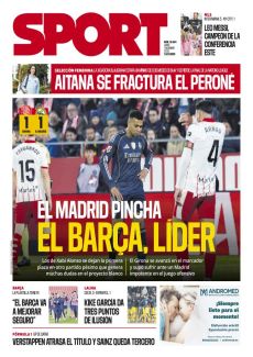 EL MADRID PINCHA EL BARÇA, LÍDER