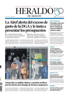 LA AIREF ALERTA DEL EXCESO DE GASTO DE LA DGA Y LE INSTA A PRESENTAR LOS PRESUPUESTOS