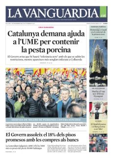 DESENES DE MILERS DE PERSONES CONTRA SÁNCHEZ