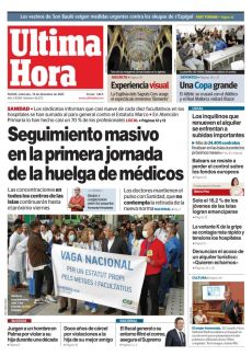SEGUIMIENTO MASIVO EN LA PRIMERA JORNADA DE LA HUELGA DE MÉDICOS