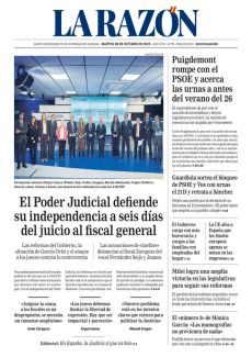 EL PODER JUDICIAL DEFIENDE SU INDEPENDENCIA A SEIS DÍAS DEL JUICIO AL FISCAL GENERAL