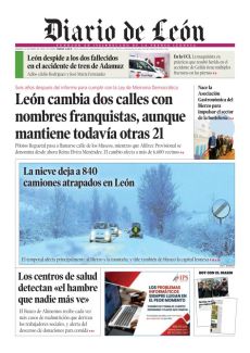 LA NIEVE DEJA A 840 CAMIONES ATRAPADOS EN LEÓN