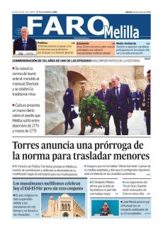 TORRES DEFIENDE EN MELILLA LA REFORMA DE EXTRANJERÍA Y LA GESTIÓN DE MENORES MIGRANTES