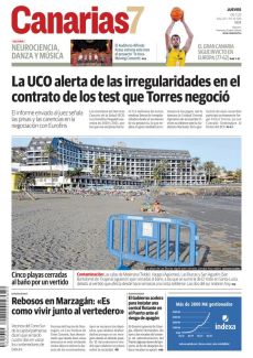 CINCO PLAYAS CERRADAS AL BAÑO POR UN VERTIDO