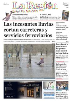 LAS INCESANTES LLUVIAS CORTAN CARRETERAS Y SERVICIOS FERROVIARIOS