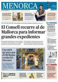EL CONSELL RECURRE AL DE MALLORCA PARA INFORMAR GRANDES EXPEDIENTES