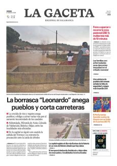 LA BORRASCA “LEONARDO” ANEGA
PUEBLOS Y CORTA CARRETERAS