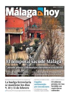 EL TEMPORAL SACUDE MÁLAGA
