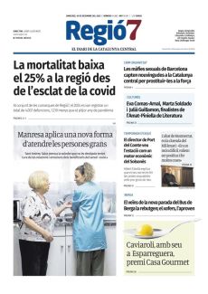 LA MORTALITAT BAIXA EL 25% A LA REGIÓ DES DE L’ESCLAT DE LA COVID