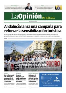 ANDALUCÍA LANZA UNA CAMPAÑA PARA REFORZAR LA SENSIBILIZACIÓN TURÍSTICA LOS MÉDICOS TOMAN LA CALLE