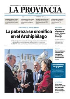 LA POBREZA SE CRONIFICA
EN EL ARCHIPIÉLAGO