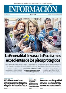 LA GENERALITAT LLEVARÁ A LA FISCALÍA MÁS EXPEDIENTES DE LOS PISOS PROTEGIDOS