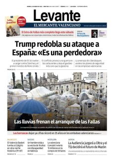 LAS LLUVIAS FRENAN EL ARRANQUE DE LAS FALLAS